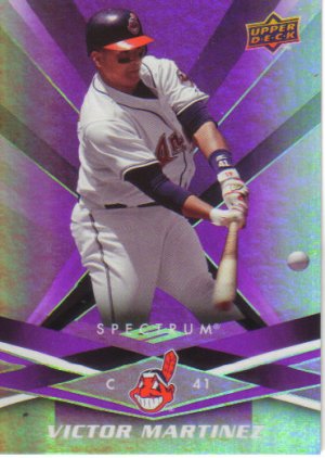 2009 Upper Deck Spectrum  #29 Victor Martinez   Indians
