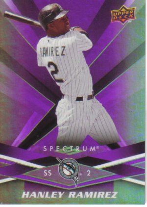 2009 Upper Deck Spectrum  #38 Hanley Ramirez   Marlins