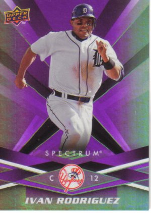 2009 Upper Deck Spectrum  #63 Ivan Rodriguez   Yankees