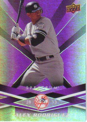 2009 Upper Deck Spectrum  #64 Alex Rodriguez   Yankees