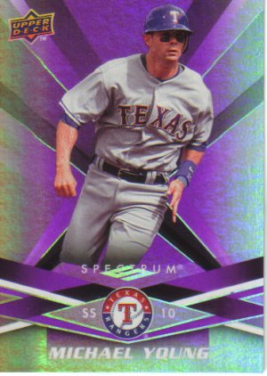 2009 Upper Deck Spectrum  #96 Michael Young   Rangers