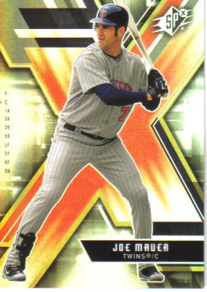 2009 Upper Deck SPx  #57 Joe Mauer   Twins