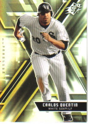 2009 Upper Deck SPx  #70 Carlos Quentin   White Sox
