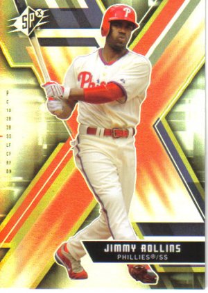 2009 Upper Deck SPx  #80 Jimmy Rollins   Phillies