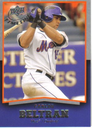2008 Upper Deck Timeline  #3 Carlos Beltran   Mets