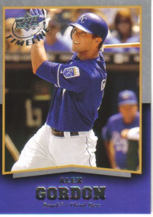 2008 Upper Deck Timeline  #43 Alex Gordon   Royals
