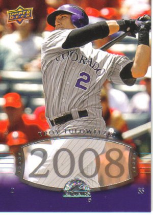 2008 Upper Deck Timeline  #244 Troy Tulowitzki   Rockies