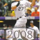 2008 Upper Deck Timeline  #257 Garrett Atkins   Rockies