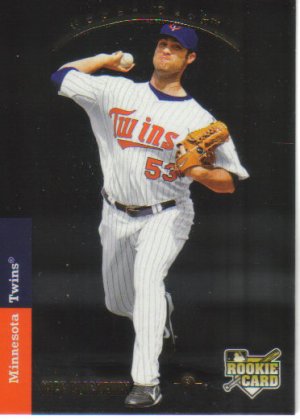 2008 Upper Deck Timeline  #334 Nick Blackburn  RC  Twins