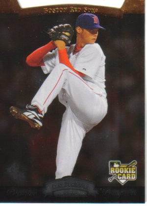 2008 Upper Deck Timeline  #365 Clay Buchholz  RC  Red Sox