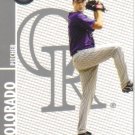2008 Topps Co-Signers  #8 Jeff Francis   Rockies