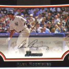 2009 Bowman  #3 Alex Rodriguez   Yankees