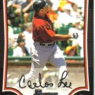 2009 Bowman  #23 Carlos Lee   Astros