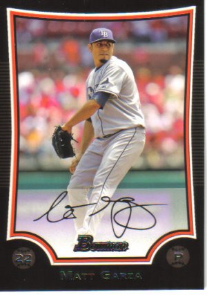 2009 Bowman  #39 Matt Garza   Rays