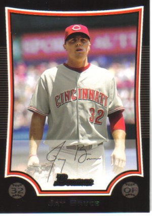 2009 Bowman  #53 Jay Bruce   Reds