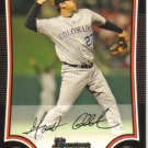 2009 Bowman  #55 Garrett Atkins   Rockies