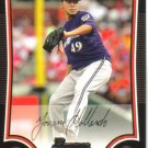 2009 Bowman  #106 Yovani Gallardo   Brewers