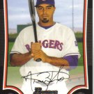 2009 Bowman  #111 Nelson Cruz   Rangers