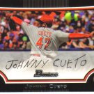 2009 Bowman  #112 Johnny Cueto   Reds