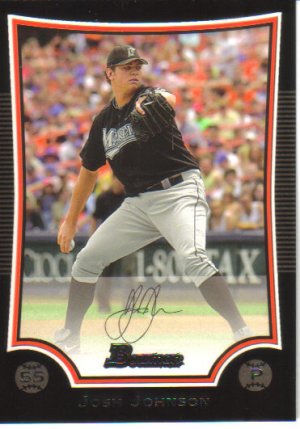 2009 Bowman  #130 Josh Johnson   Marlins