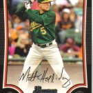 2009 Bowman  #148 Matt Holliday   A's