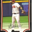 2009 Bowman  #185 Yunel Escobar   Braves
