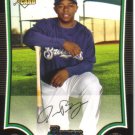 2009 Bowman  #193 Jason Bourgeois  RC  Brewers