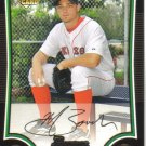 2009 Bowman  #194 Michael Bowden  RC  Red Sox