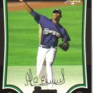 2009 Bowman  #198 Alcides Escobar  RC  Brewers