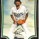 2009 Bowman  #212 Fernando Perez  RC  Rays