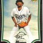 2009 Bowman  #212 Fernando Perez  RC  Rays