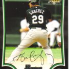 2009 Bowman  #215 Gaby Sanchez  RC  Marlins