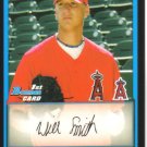 2009 Bowman Prospects  #13 Will Smith   Angels