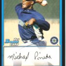 2009 Bowman Prospects  #17 Michael Pineda   Mariners