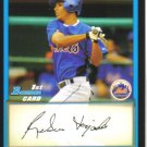 2009 Bowman Prospects  #52 Ruben Tejada   Mets