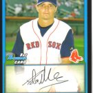 2009 Bowman Prospects  #44 Adam Mills   Red Sox