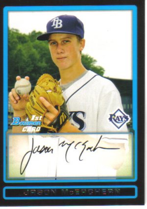 2009 Bowman Prospects  #67 Jason McEachern   Rays