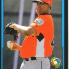 2009 Bowman WBC Prospects  #15 Juan Carlos Sulbaran