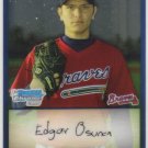 2009 Bowman Prospects Chrome  #33 Edgar Osuna   Braves