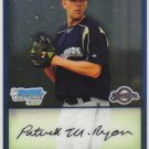 2009 Bowman Prospects Chrome  #50 Patrick Ryan   Brewers