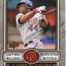 2009 Upper Deck Piece of History  #100 Lastings Milledge   Nationals