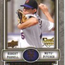 2009 Upper Deck Piece of History  #142 Robert Parnell  RC  Mets