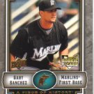 2009 Upper Deck Piece of History  #148 Gaby Sanchez  RC  Marlins