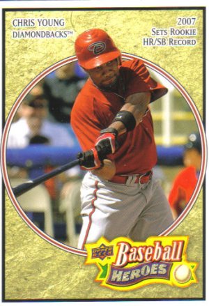 2008 Upper Deck Heroes  #3 Chris Young   Diamondbacks