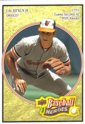 2008 Upper Deck Heroes  #16 Cal Ripken Jr.   Orioles