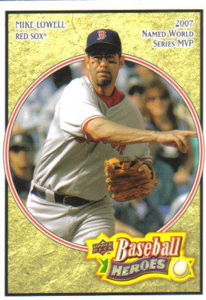 2008 Upper Deck Heroes  #19 Mike Lowell   Red Sox