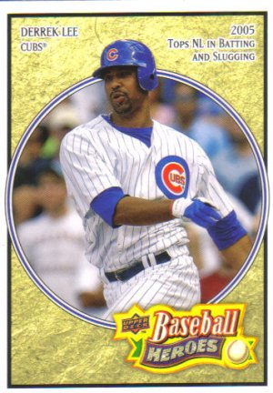 2008 Upper Deck Heroes  #38 Derrek Lee   Cubs