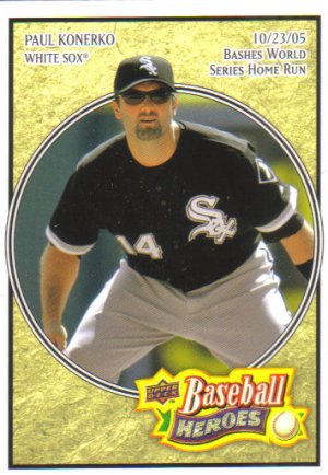 2008 Upper Deck Heroes  #44 Paul Konerko   White Sox