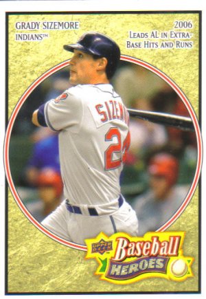 2008 Upper Deck Heroes  #51 Grady Sizemore   Indians