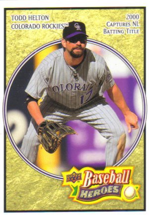 2008 Upper Deck Heroes  #59 Todd Helton   Rockies